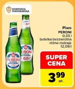 Carrefour Piwo PERONI oferta