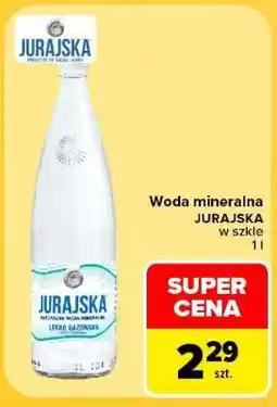 Carrefour Woda mineralna JURAJSKA w szkle 1 l oferta