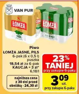 Carrefour ŁOMŻA JASNE, PILS oferta