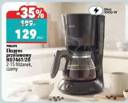 Biedronka Ekspres przelewowy HD7461/20 oferta
