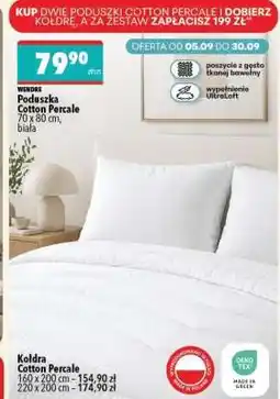 Biedronka Poduszka Cotton Percale oferta