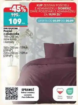 Biedronka Pościel z adamaszku oferta