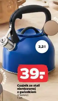 Netto Czajnik ze stali nierdzewnej z gwizdkiem oferta
