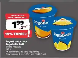 Netto Jogurt owocowy Jogobella Zott oferta