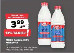 Netto Mleko Polskie 3,2% Mlekovita oferta