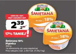 Netto Śmietana 18% Piątnica oferta