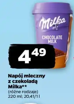 Netto Napój mleczny z czekoladą Milka oferta