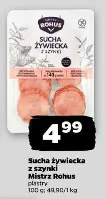 Netto Sucha żywiecka z szynki Mistrz Rohus oferta