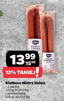 Netto Kiełbasa Mistrz Rohus oferta