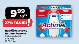 Netto Napój jogurtowy Actimel Danone oferta
