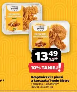 Netto Polędwiczki z piersi z kurczaka Twoje Bistro oferta