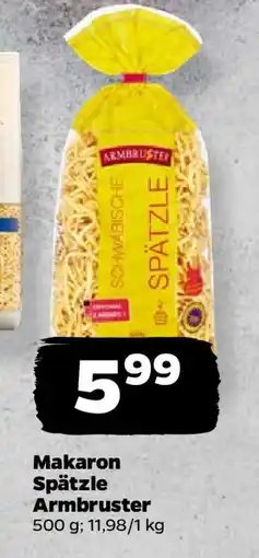 Netto Makaron Spätzle Armbruster oferta