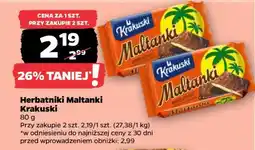Netto Herbatniki Maltanki Krakuski oferta