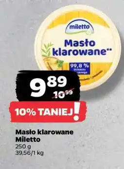 Netto Masło klarowane Miletto oferta