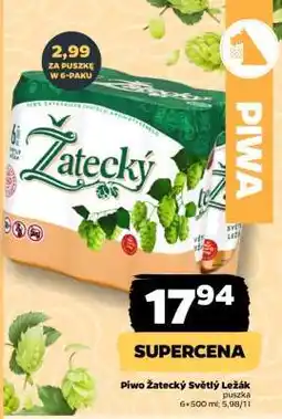 Netto Piwo Žatecký Světlý Ležák oferta