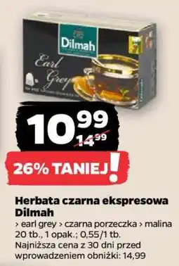 Netto Herbata czarna ekspresowa Dilmah oferta