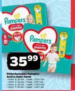 Netto Pieluchomajtki Pampers Active Baby Pants oferta