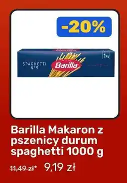 Biedronka Barilla Makaron z pszenicy durum spaghetti 1000 g oferta
