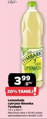 Netto Lemoniada cytryna- -limonka Tymbark oferta