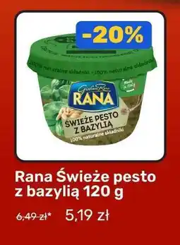 Biedronka Rana Świeże pesto z bazylią 120 g oferta
