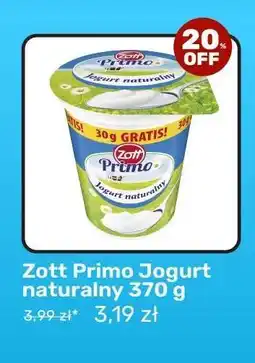 Biedronka Zott Primo Jogurt naturalny 370 g oferta
