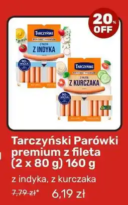 Biedronka Tarczyński Parówki premium z fileta (2 x 80 g) 160 g oferta
