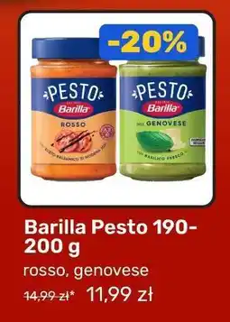 Biedronka Barilla Pesto 190-200 g oferta