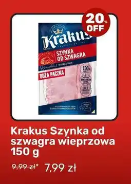 Biedronka Krakus Szynka od szwagra wieprzowa 150 g oferta