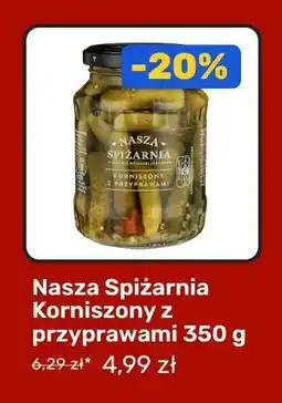 Biedronka Nasza Spiżarnia Korniszony z przyprawami 350 g oferta