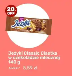 Biedronka Jeżyki Classic Ciastka w czekoladzie mlecznej 140 g oferta