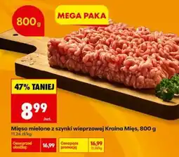 Biedronka Mięso mielone z szynki wieprzowej Kraina Mięs, 800 g oferta