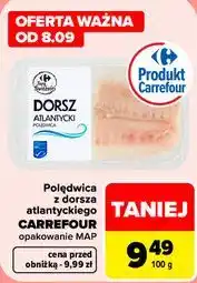 Carrefour Polędwica z dorsza atlantyckiego CARREFOUR oferta