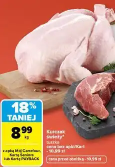 Carrefour Kurczak świeży tuszka oferta