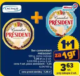 Carrefour Ser camembert PRÉSIDENT oferta