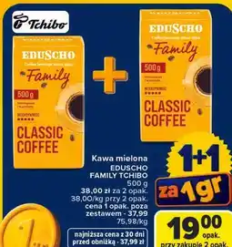 Carrefour Kawa mielona Eduscho Family Tchibo oferta