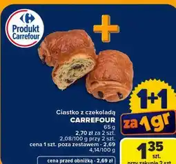 Carrefour Ciastko z czekoladą Carrefour oferta