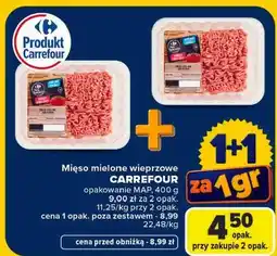 Carrefour Mięso mielone wieprzowe CARREFOUR oferta