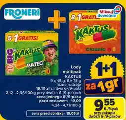 Carrefour Lody multipak KAKTUS oferta