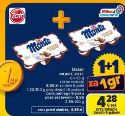 Carrefour Deser MONTE ZOTT oferta