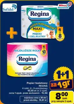 Carrefour Papier toaletowy REGINA oferta
