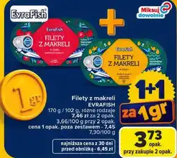 Carrefour Filety z makreli EvraFish oferta