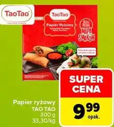 Carrefour Papier ryżowy TAO TAO oferta