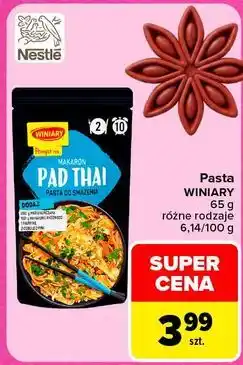 Carrefour Pasta Winiary różne rodzaje oferta