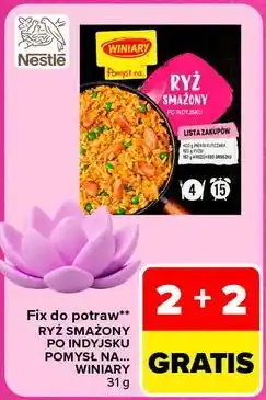 Carrefour Fix do potraw Ryż smażony po indyjsku Pomysł Na... Winiary oferta