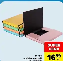 Carrefour Teczka na dokumenty A4 oferta