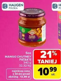 Carrefour Mango Chutney Patak's oferta