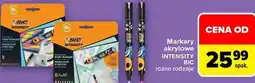 Carrefour Markery akrylowe INTENSITY BIC różne rodzaje oferta