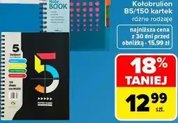 Carrefour Kołobrulion B5 / 150 kartek oferta