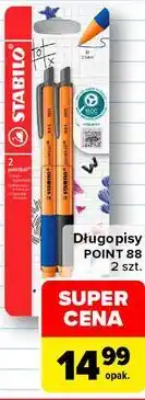 Carrefour Długopisy STABILO POINT 88 2 szt oferta