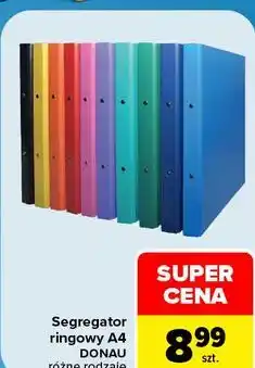Carrefour Segregator ringowy A4 DONAU oferta